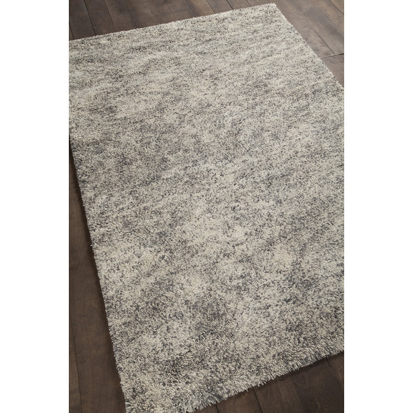 Chandra Izzie Handmade Wool Cream/Gray Rug Wayfair
